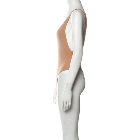 LPA Bodysuit Scoop neck Sleeveless Tan Size Small REVOLVE - Picture 2 of 9